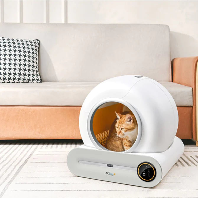 Efficiëntie en gemak: De toekomst van kattenbakken met de Eziclea Kattenbakrobot K8i
